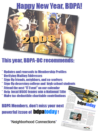 Happy New Year from BDPA-DC!