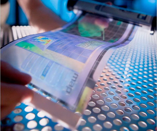Paper-thin flexible screen technologies