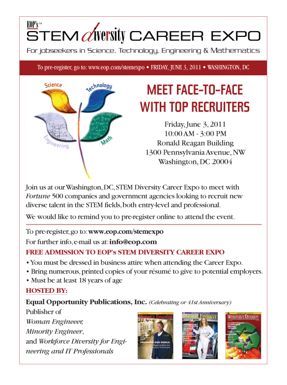 STEM Diversity Career Expo | Click for more information