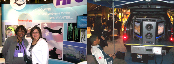 HPCMP JEOM 2010 and Navy Games at BEYA 2010