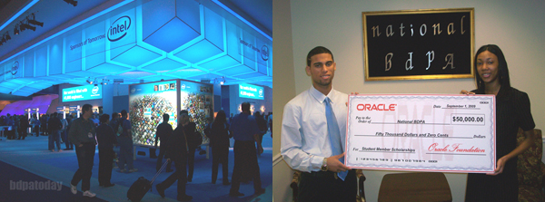 CES 2010 and BDPA's 2009 HSCC Oracle Scholars
