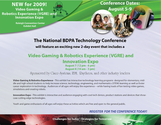 Video Gaming & Robotics Experience @ NBDPA