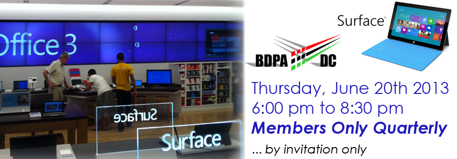 Select here to visit BDPA social media channels.