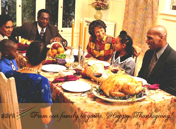 From all of us at BDPA, Happy Thanksgiving!