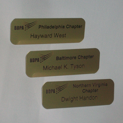 Order customize BDPA name tags, here!